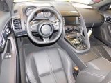2017 Jaguar F-TYPE S Convertible Jet Interior