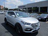 Sparkling Silver Hyundai Santa Fe Sport in 2017