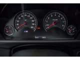 2016 BMW M3 Sedan Gauges