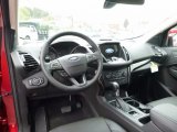 2017 Ford Escape Titanium 4WD Charcoal Black Interior