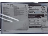 2016 Mercedes-Benz B 250e Window Sticker