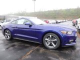 2016 Deep Impact Blue Metallic Ford Mustang V6 Coupe #112608829