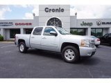 2012 Silver Ice Metallic Chevrolet Silverado 1500 LTZ Crew Cab 4x4 #112608905