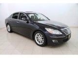 2009 Sapphire Blue Pearl Hyundai Genesis 3.8 Sedan #112633027