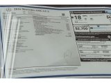 2016 Mercedes-Benz AMG GT S Coupe Window Sticker