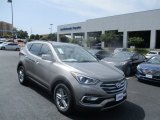 2017 Mineral Gray Hyundai Santa Fe Sport FWD #112684908