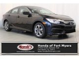 2016 Crystal Black Pearl Honda Civic EX Sedan #112684885