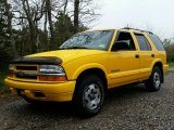 Yellow Chevrolet Blazer in 2003