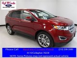 2016 Ruby Red Ford Edge Titanium #112772739