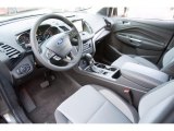 2017 Ford Escape SE 4WD Charcoal Black Interior