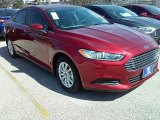 2016 Ruby Red Metallic Ford Fusion S #112840564