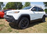 2016 Bright White Jeep Cherokee Trailhawk 4x4 #112842211