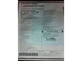 2016 Dodge Durango R/T AWD Window Sticker