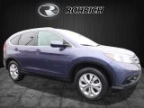 2013 Twilight Blue Metallic Honda CR-V EX-L AWD #112863050
