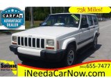 2001 Stone White Jeep Cherokee Sport #112862867