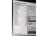 2016 BMW X6 sDrive35i Window Sticker