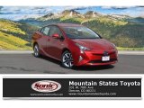2016 Hypersonic Red Toyota Prius Three Touring #112893247