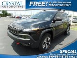 2014 Brilliant Black Crystal Pearl Jeep Cherokee Trailhawk 4x4 #112893643