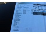 2015 Aston Martin Rapide S  Window Sticker
