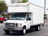 2008 Oxford White Ford E Series Cutaway E350 Commercial Moving Truck #112921213