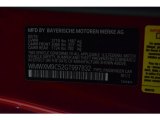 2016 Hardtop Color Code for Chili Red - Color Code: 851