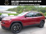 Deep Cherry Red Crystal Pearl Jeep Cherokee in 2016