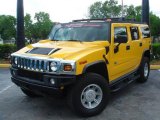 2004 Hummer H2 Yellow