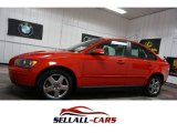 Passion Red Volvo S40 in 2005