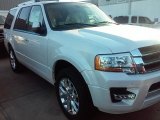 2016 White Platinum Metallic Tricoat Ford Expedition Limited #113001507