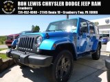 2016 Hydro Blue Pearl Jeep Wrangler Unlimited Sport 4x4 #113007618