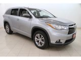 2015 Silver Sky Metallic Toyota Highlander XLE AWD #113007797