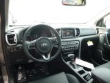 2017 Kia Sportage EX AWD Black Interior