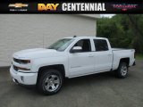 2016 Summit White Chevrolet Silverado 1500 LT Crew Cab 4x4 #113033755