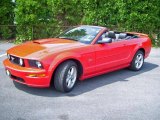 2008 Torch Red Ford Mustang GT Premium Convertible #11254579