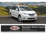 2016 Blizzard Pearl Toyota Sienna XLE Premium AWD #113061387