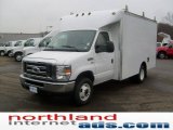 2009 Oxford White Ford E Series Cutaway E350 Commercial Utility Truck #11252129