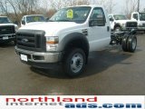 2009 Oxford White Ford F450 Super Duty XL Regular Cab 4x4 Chassis #11252136