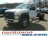 2009 Oxford White Ford F450 Super Duty XL Regular Cab 4x4 Chassis #11252135