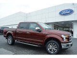 2016 Ford F150 Lariat SuperCrew 4x4 Front 3/4 View