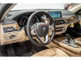 2016 BMW 7 Series 750i Sedan Zagora Beige Interior