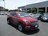 2017 Serrano Red Hyundai Santa Fe Sport FWD #113151756