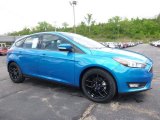 2016 Blue Candy Ford Focus SE Hatch #113172079