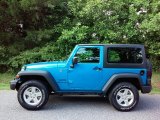 2016 Hydro Blue Pearl Jeep Wrangler Sport #113171993