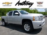 2013 Silver Ice Metallic Chevrolet Silverado 2500HD LT Crew Cab 4x4 #113197598