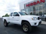 2015 Super White Toyota Tacoma V6 Access Cab 4x4 #113197519