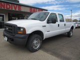 2007 Oxford White Ford F350 Super Duty XL Crew Cab 4x4 #113197591