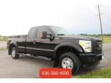 2011 Tuxedo Black Metallic Ford F250 Super Duty XL SuperCab 4x4 #113197590