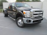 2016 Shadow Black Ford F350 Super Duty Lariat Crew Cab 4x4 DRW #113228125