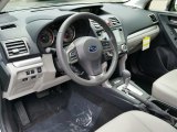 2016 Subaru Forester 2.5i Limited Gray Interior