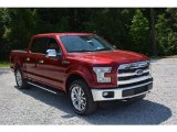 2016 Ruby Red Ford F150 Lariat SuperCrew 4x4 #113228182